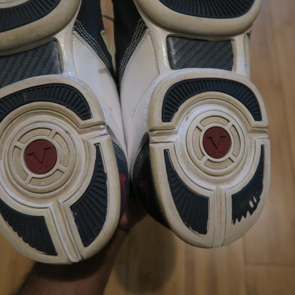 2007 Nike Zoom Lebron 5 V Low Olympic USA Men\'s 10.5 Red White Blue 318696-461 main image 4